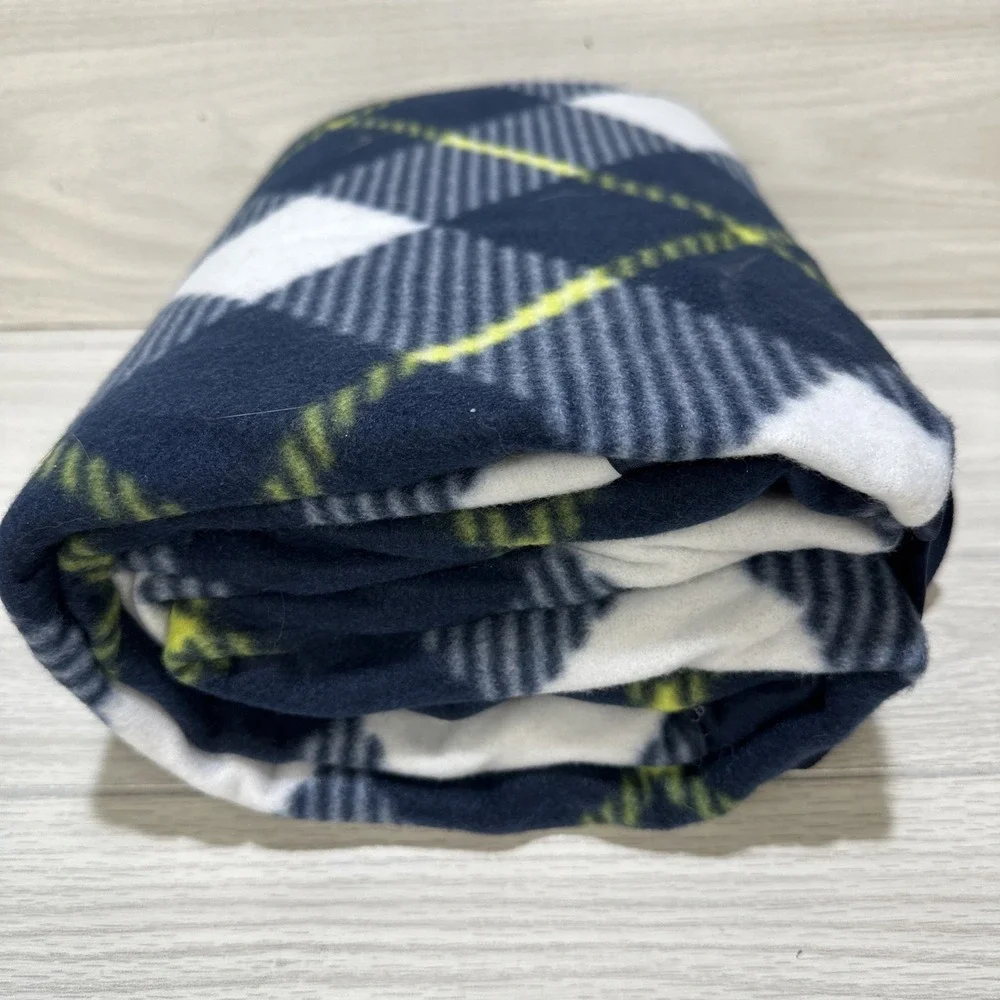 Travel Picnic Beach Camping Fleece Blanket Carry Strap‎ *Unknown Size*